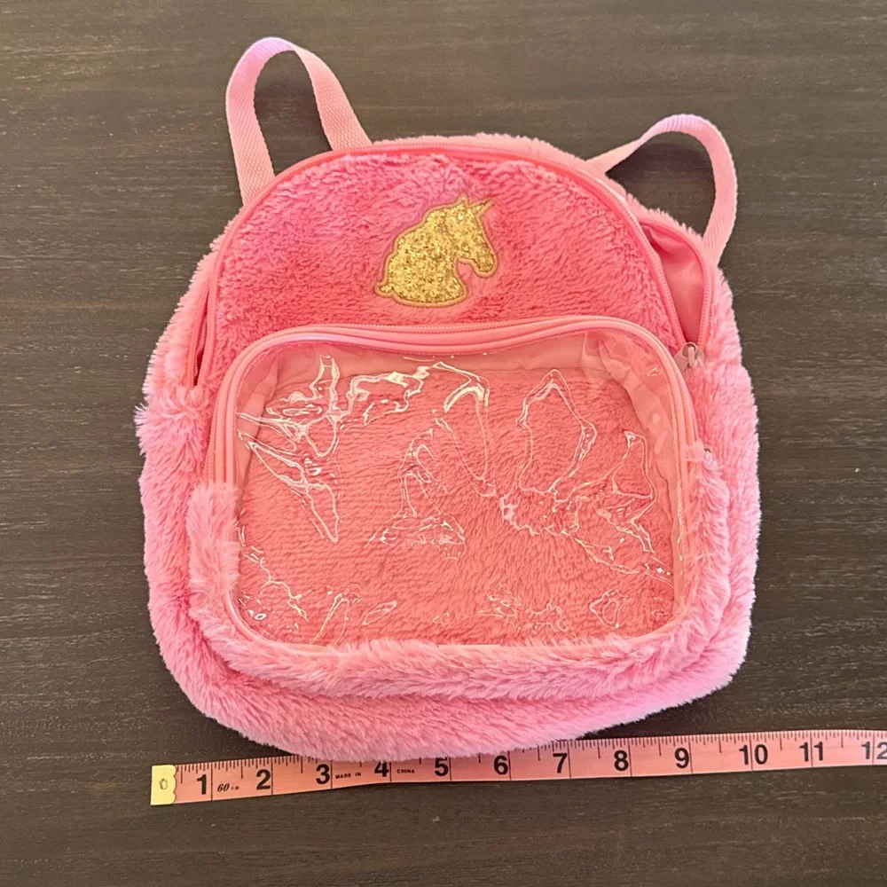 Wonder Nation Girls Unicorn Pink Backpack